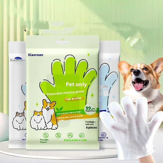 Pet Disposable Cleaning Gloves