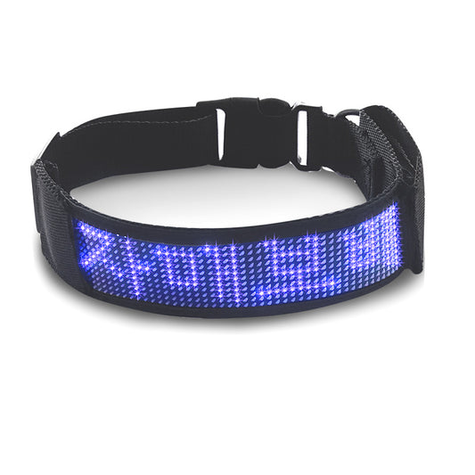 LED luminous pet collar