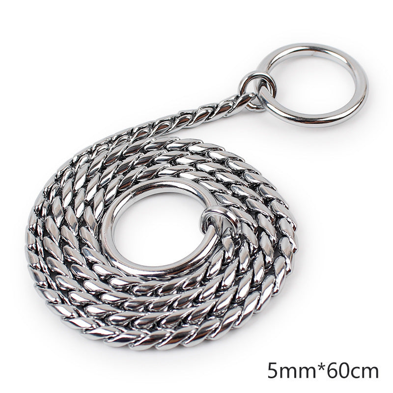 Stainless iron pet drawstring