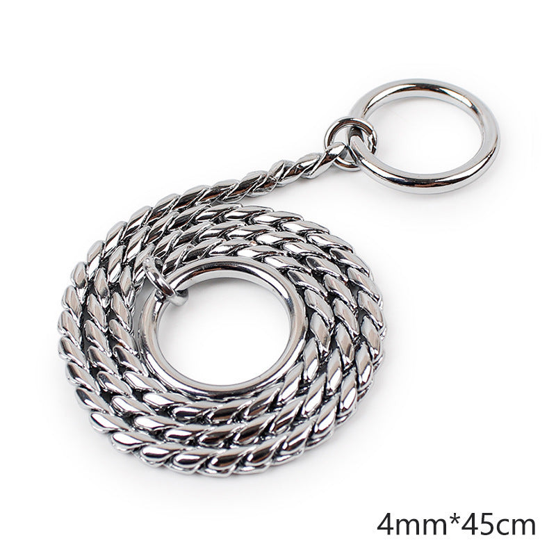 Stainless iron pet drawstring