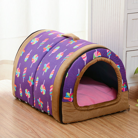 Tunnel pet house