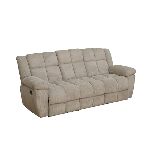 FUOROLA Ginza Microfiber Living Room Sofa Set for Living Room, Game Room, Guest Room,Dormitory, Hotel