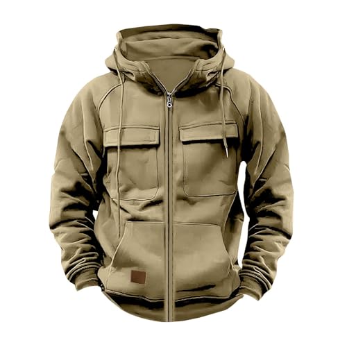 Camping Deals My Ordérss with Amazon Under 25 Dollar Items For Women Closeout Items Clearance Order Is Lost Making The Cut Store Tactical Hoodies for Men (2-Khaki, M)