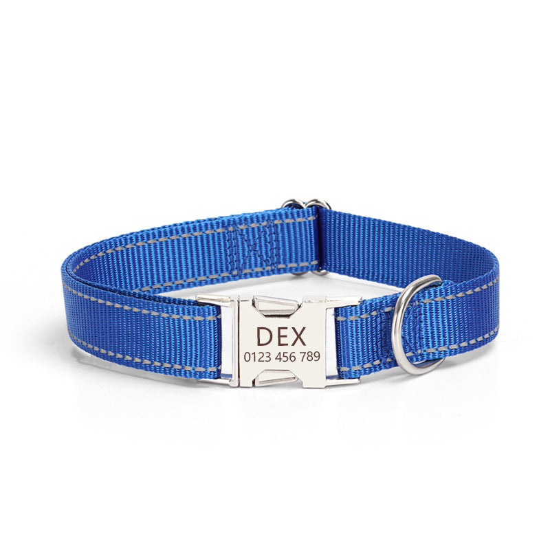 Nylon Reflective Dog Collar