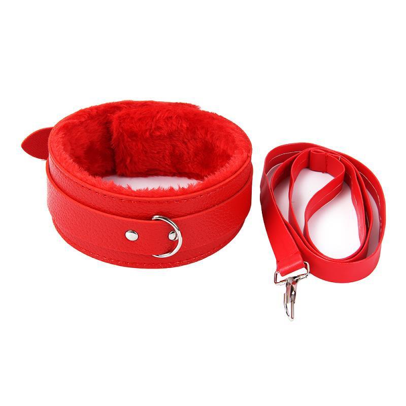 Leather Plush Collar